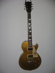 Dickey Betts signed 30th anniversary Les Paul Gold Top